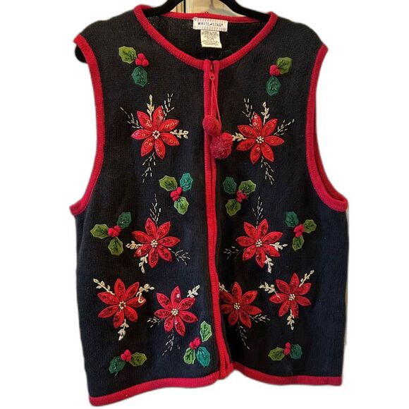 White Stag Vintage Holiday/Christmas Sweater Vest - Size XL - Picture 1 of 4